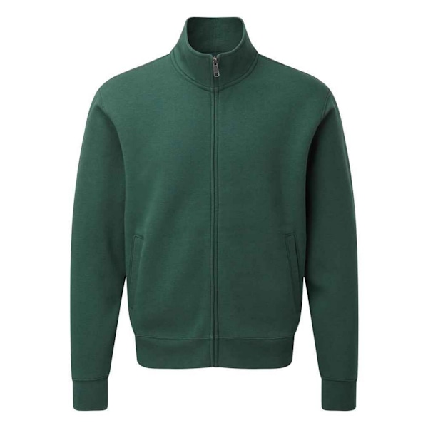 Russell Herr Authentic Sweat Jacket M Flaskegrøn Bottle Green M