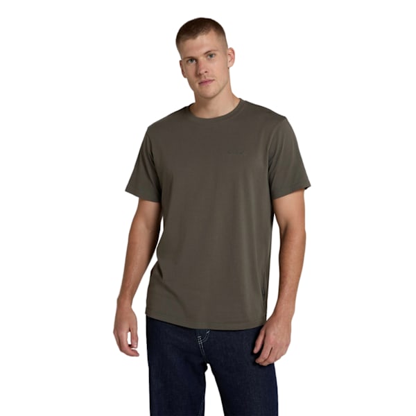 Animal Herr Icon Organisk T-shirt S Mörk Khaki Dark Khaki S