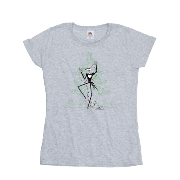Disney Dam/Kvinnor The Nightmare Before Christmas Trädet Grön Sports Grey M