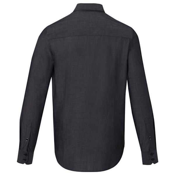 Elevate NXT Herr Cuprite Ekologisk Långärmad Skjorta XS Solid Bl Solid Black XS