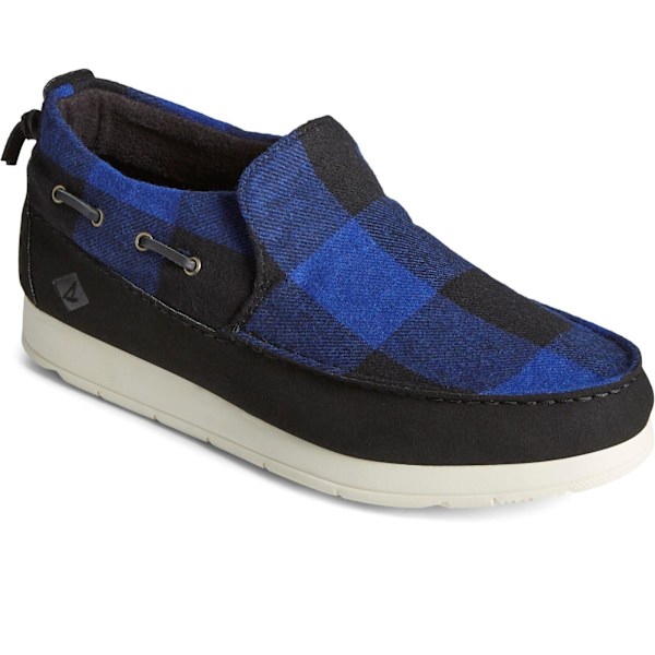 Sperry Moc Sider Buffalo Checked Skor Herr 10 UK Blå Blue 10 UK