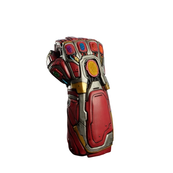 Avengers Endgame Unisex Vuxen Infinity Gauntlet Kostym Tillbehör Red One Size