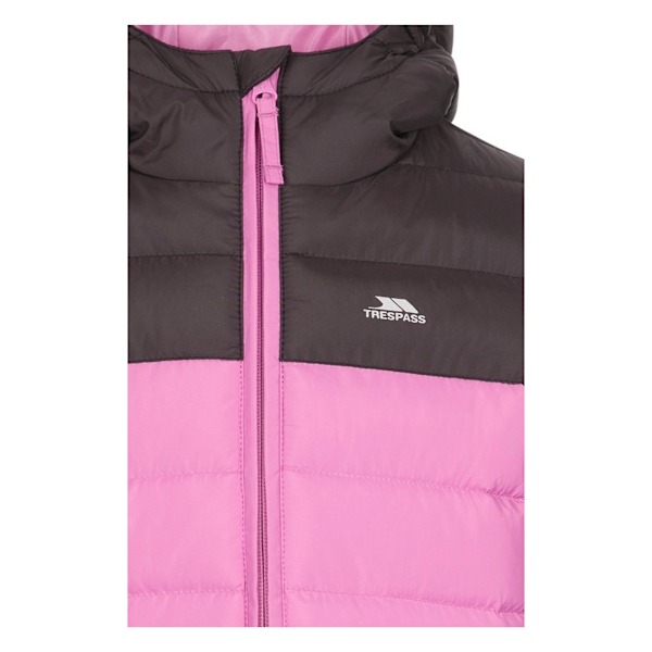Trespass Barn/Barn Oskar Vadderad Jacka 3-4 År Djup Rosa Deep Pink 3-4 Years
