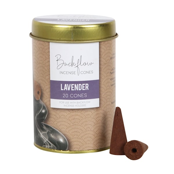 Something Different Elements Lavender Jumbo Backflow Rökelse Cone Brown One Size