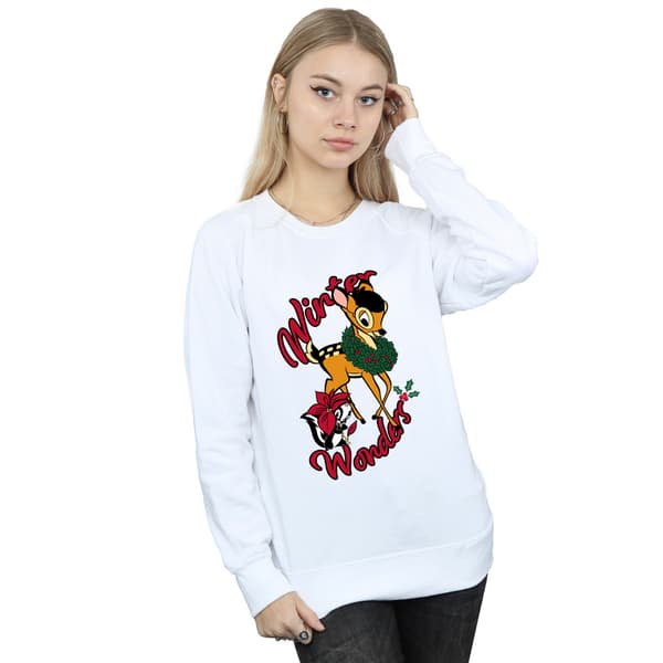 Bambi Dam/Dam Vinterunder Polycotton Tröja 4XL Vit White 4XL