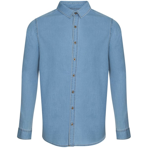 So Denim Herr Jack Denim Skjorta XL Ljusblå Light Blue XL