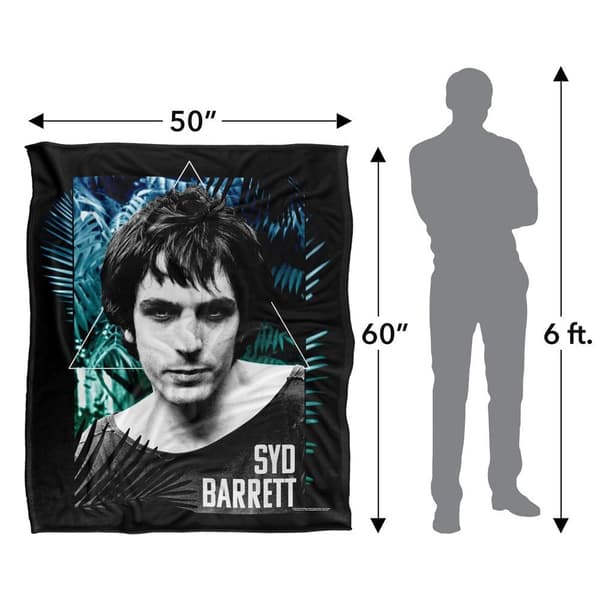 Syd Barrett Silkeslen Gradient Supermjuk Filt One Size Multicolo Multicoloured One Size
