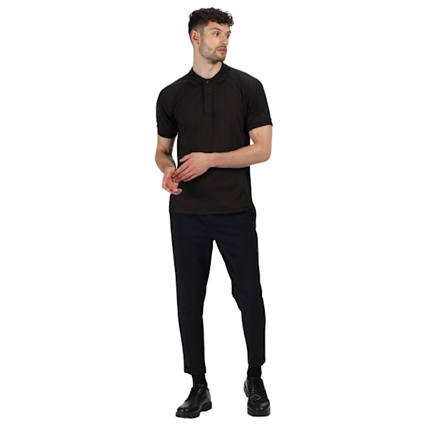 Regatta Professional Coolweave Kortärmad Poloskjorta L B Black L