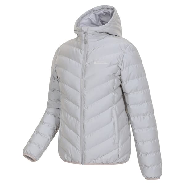 Mountain Warehouse Dam/Dam Seasons Reflekterande Vadderad Jacka Grey 18 UK