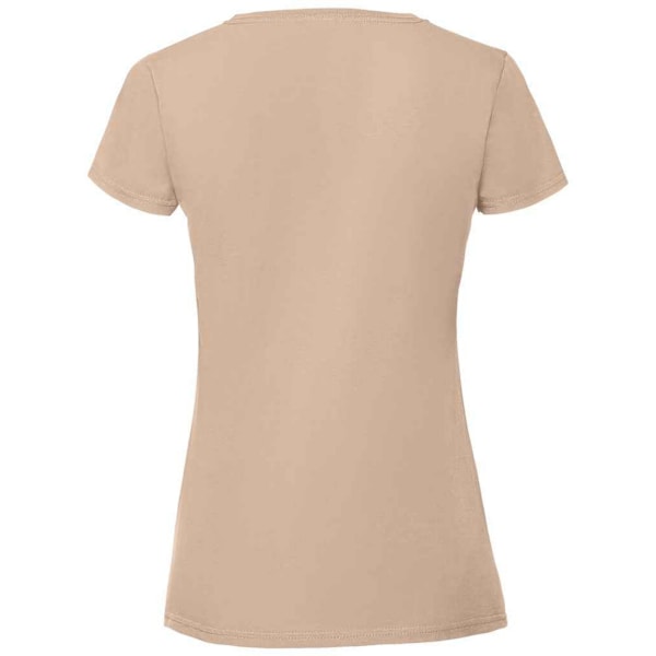 Fruit Of The Loom Dam/Dam Iconic Ringspun Bomull T-shirt Desert Sand S