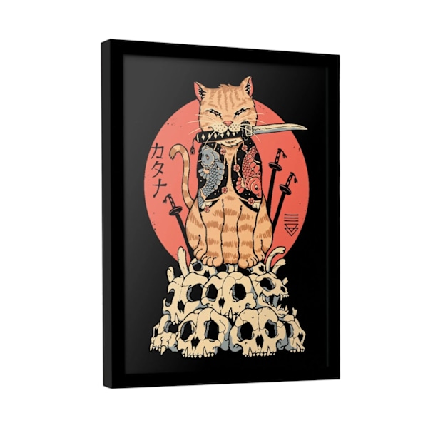 Vincent Trinidad Catana Skulls Träplakett 59cm x 40cm Flerfärgad Multicoloured 59cm x 40cm