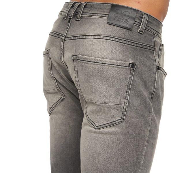 Crosshatch Malcolm Slim Jeans 36S Ljusgrå Tvätt Light Grey Wash 36S