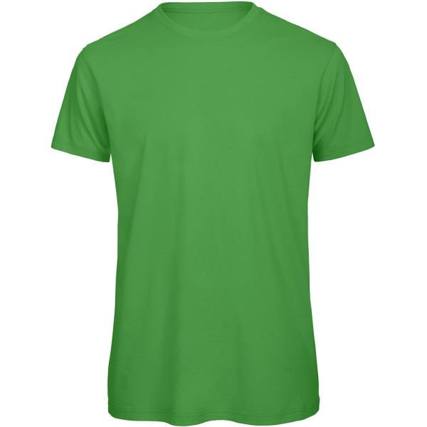 B&C Mens Favorite Organic Cotton Crew T-shirt 2XL Real Green Real Green 2XL