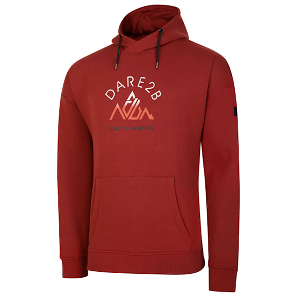Dare 2B Herr Distinctly Graphic Print Hoodie XXL Madder Brown Madder Brown XXL