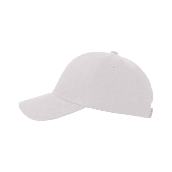 Result Unisex Enfärgad Baseballkeps (2-pack) One Size Vit White One Size