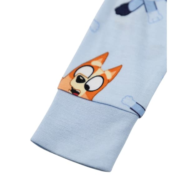 Bluey Pojkar Karaktär Långärmad Lång Pyjamas Set 4-5 År Blå Blue 4-5 Years