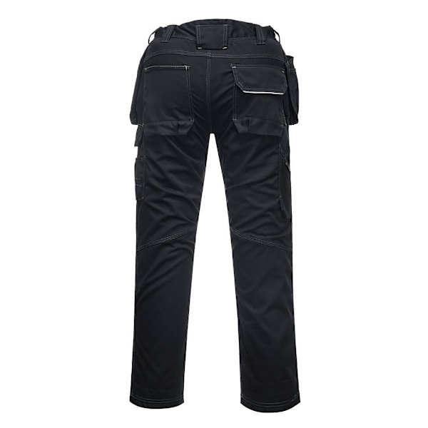 Portwest PW3 Vinterbyxor med Hölsterfickor för Män 42R Svart Black 42R