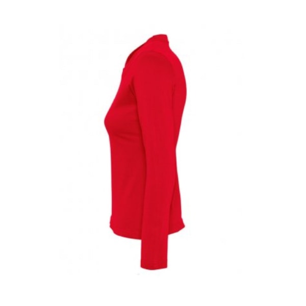 SOLS Majestic Långärmad T-shirt dam/dam L Röd Red L