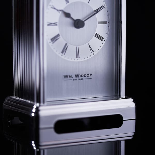 Wm Widdop Silverfärgad Vagnklocka One Size Silver Silver One Size