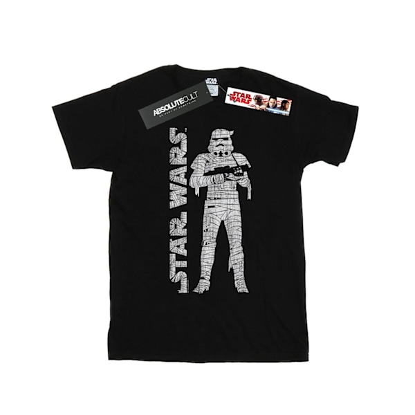 Star Wars Stormtrooper Mumie T-shirt S Svart Black S