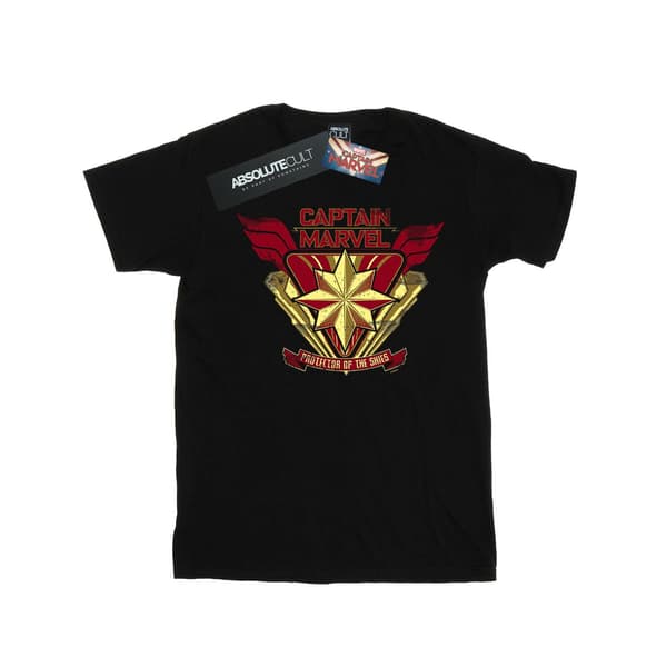 Marvel Dam/Dam Captain Marvel Protector Of The Skies Bomull Black L