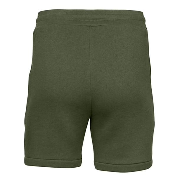 Bella + Canvas Herr Sweat Shorts XXL Militärgrön Military Green XXL