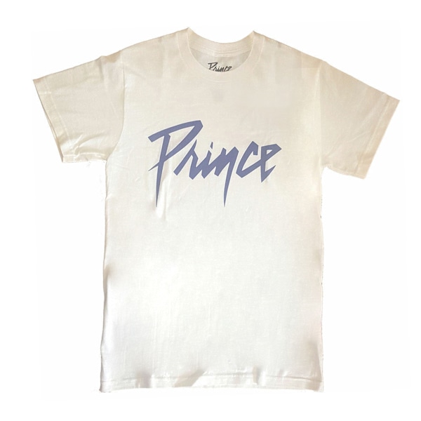 Prince Unisex Vuxen Logo Bomull T-shirt S Vit White S