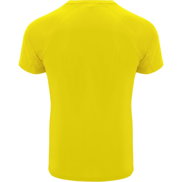 Roly Bahrain T-shirt för män, kortärmad, sport, XL, gul Yellow XL