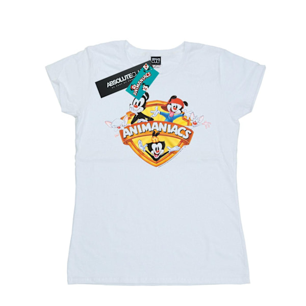 Animaniacs Dam/Kvinnor Gruppsköld Bomull T-shirt S Vit White S