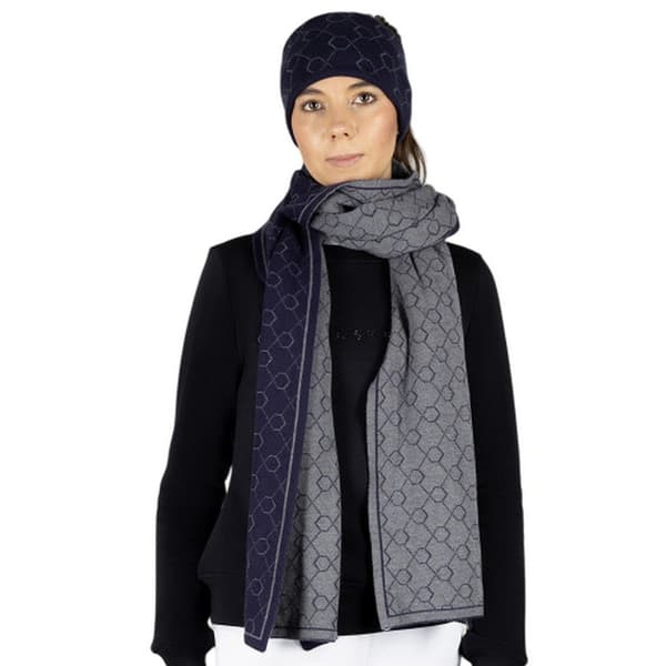 Coldstream Dam/Dam Morham Stickat Pannband One Size Marinblå/ Navy/Grey One Size