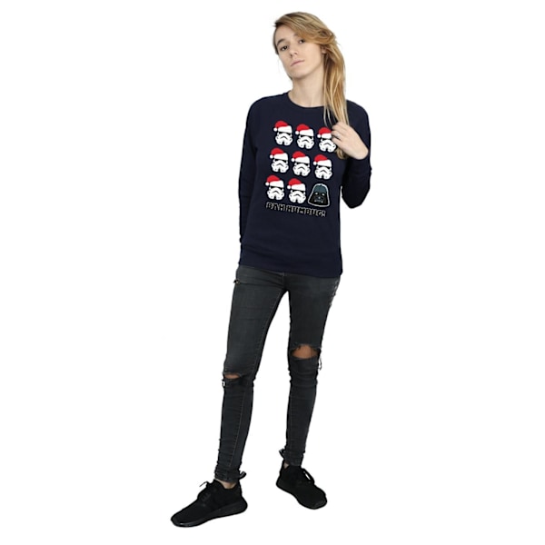 Star Wars Dam/Damer Jul Humbug Sweatshirt S Marinblå Navy Blue S