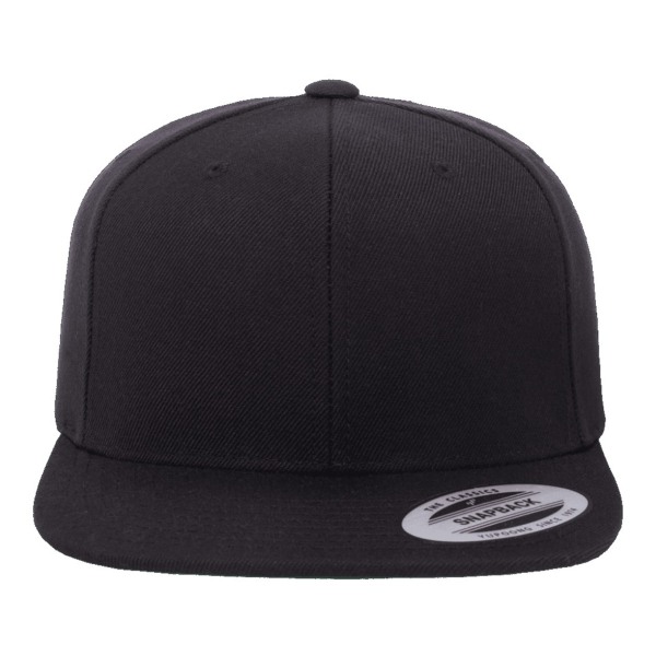 Yupoong Mens The Classic Premium Snapback- cap (paket med 2) One S Dark Grey One Size