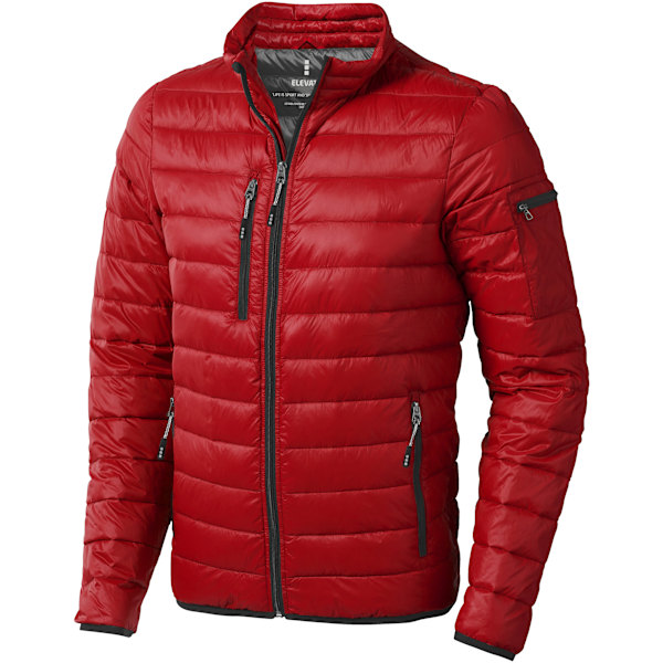 Elevate Mens Scotia Light Down Jacket XXL Röd Red XXL