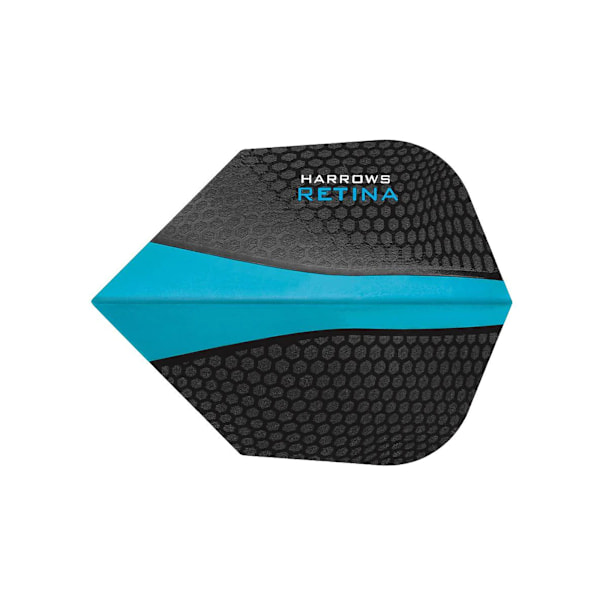 Harrows Dimplex Retina Dart Flights One Size Svart/Blå Black/Blue One Size