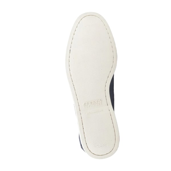 Sperry Herr Äkta Läder Båtskor med 2 Öljetter 11 UK Mörkblå Dark Blue 11 UK