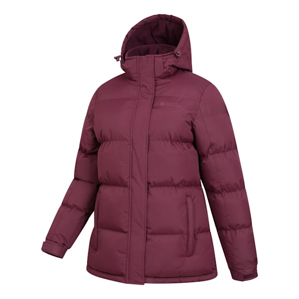 Mountain Warehouse Dam/Damer Vattentät Vadderad Jacka 16 UK Burgundy 16 UK