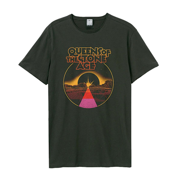 Amplified Unisex Vuxen Eye Of The Moon Queens Of The Stone Age Charcoal 3XL