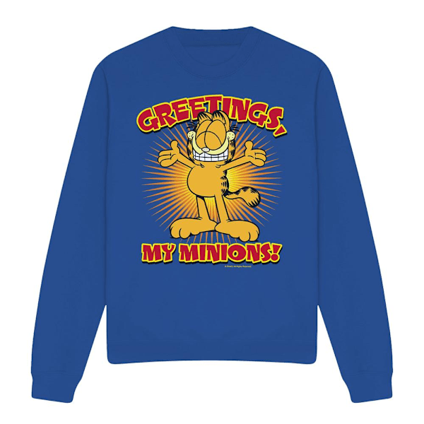 Garfield Unisex Vuxen Minions Sweatshirt L Kungsblå Royal Blue L