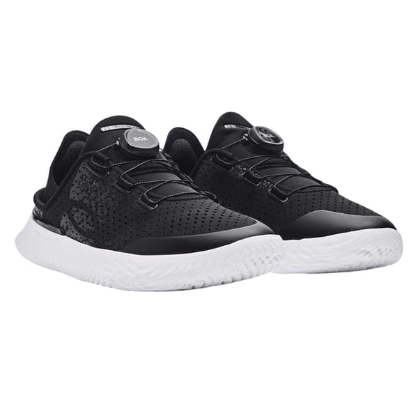 Under Armour Barn/Kids UA Slipspeed Läder BOA Snörningssystem Black 6 UK