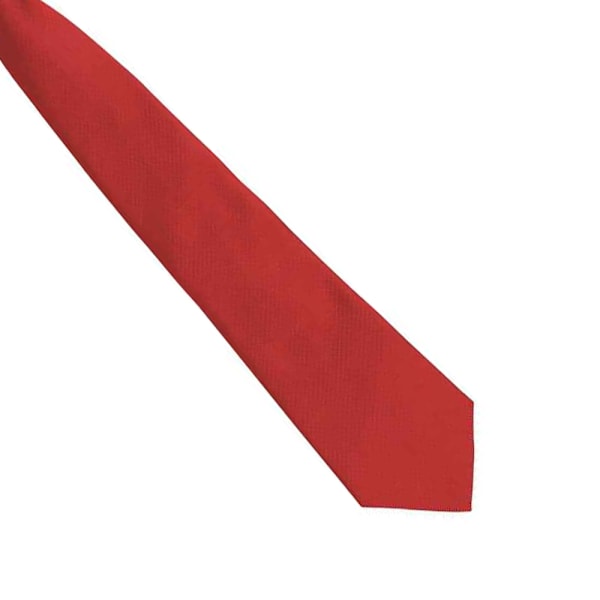Premier Unisex Vuxen Färger Mode Enfärgad Clip-On Slips En Storlek Red One Size
