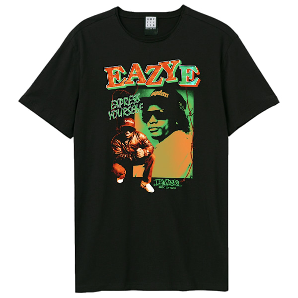 Amplified Unisex Vuxen Ruthless Records Eazy-E T-shirt XS Svart Black XS