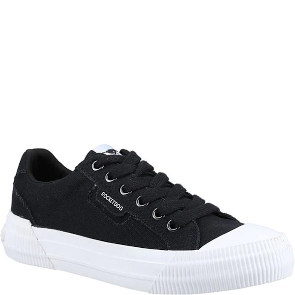 Rocket Dog Dam/Kvinnor Cheery 12A Canvas Sneakers 4 UK Svart Black 4 UK