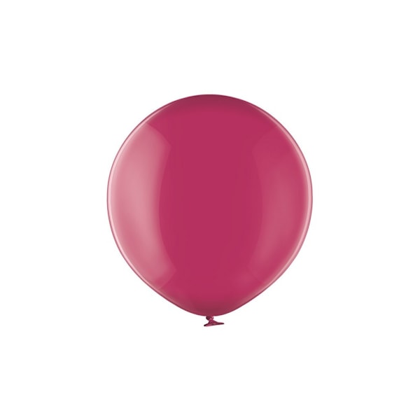 Belbal Enkla Ballonger En Storlek Kristall Fuchsia Crystal Fuchsia One Size