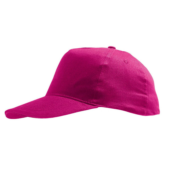 SOLS Barn Unisex Sunny Baseball Cap ONE Fuchsia Fuchsia ONE