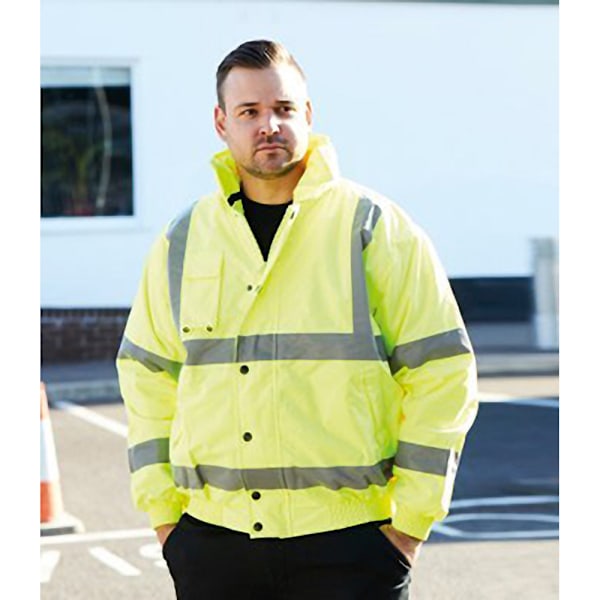 Warrior Tulsa Hi-Vis Bomberjacka M Fluorescerande Gul Fluorescent Yellow M