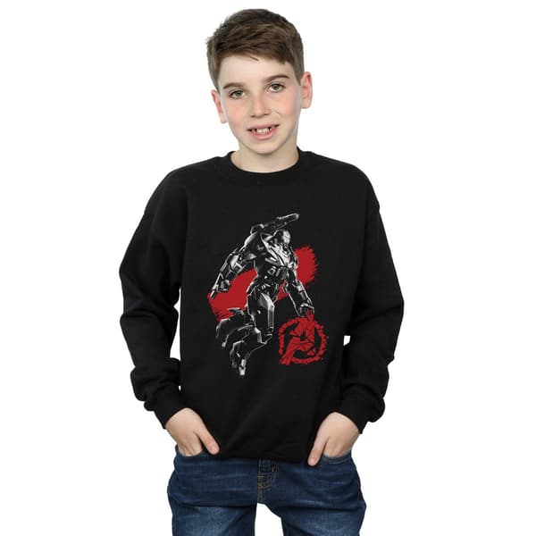 Marvel Pojkar Avengers Endgame Mono War Machine Tröja 3-4 år Black 3-4 Years