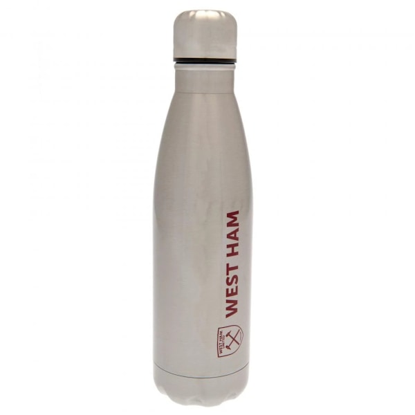 West Ham United FC Termosflaska One Size Silver/Claret Röd Silver/Claret Red One Size