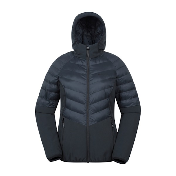 Mountain Warehouse Dam/Dam Agile Vadderad Softshelljacka Black 10 UK