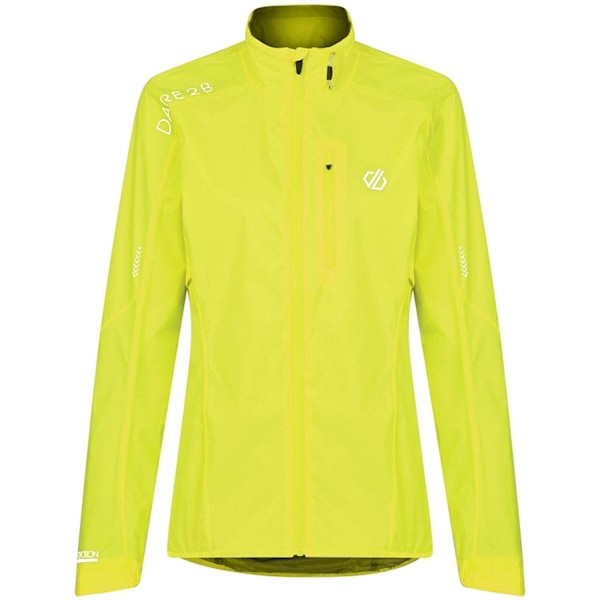 Dare 2B Dam/Kvinnor Mediant Vattentät Jacka 8 UK Fluro Gul Fluro Yellow 8 UK