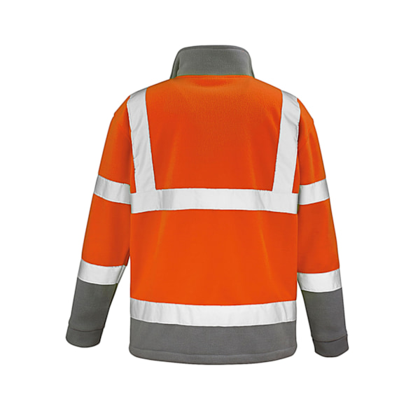 SAFE-GUARD by Result Herr Hi-Vis Fleecejacka XL Fluorescerande Orange Fluorescent Orange XL